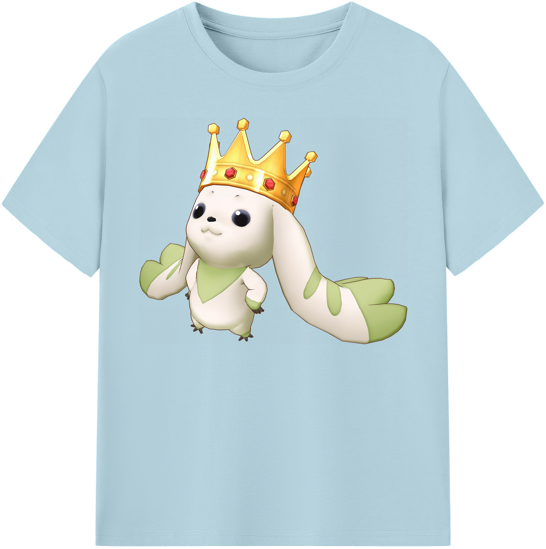（画像用） Digimon デジタルモンスター/デジモン 綿100％半袖Tシャツ（フロントプリント）
